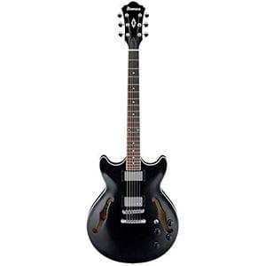 1609581019423-Ibanez AM73-BK Artcore Hollow Body Black Electric Guitar.jpg
